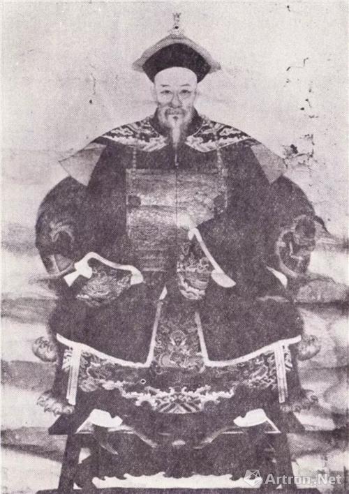張澍先生畫(huà)像（采自張澍《續(xù)敦煌實(shí)錄》）